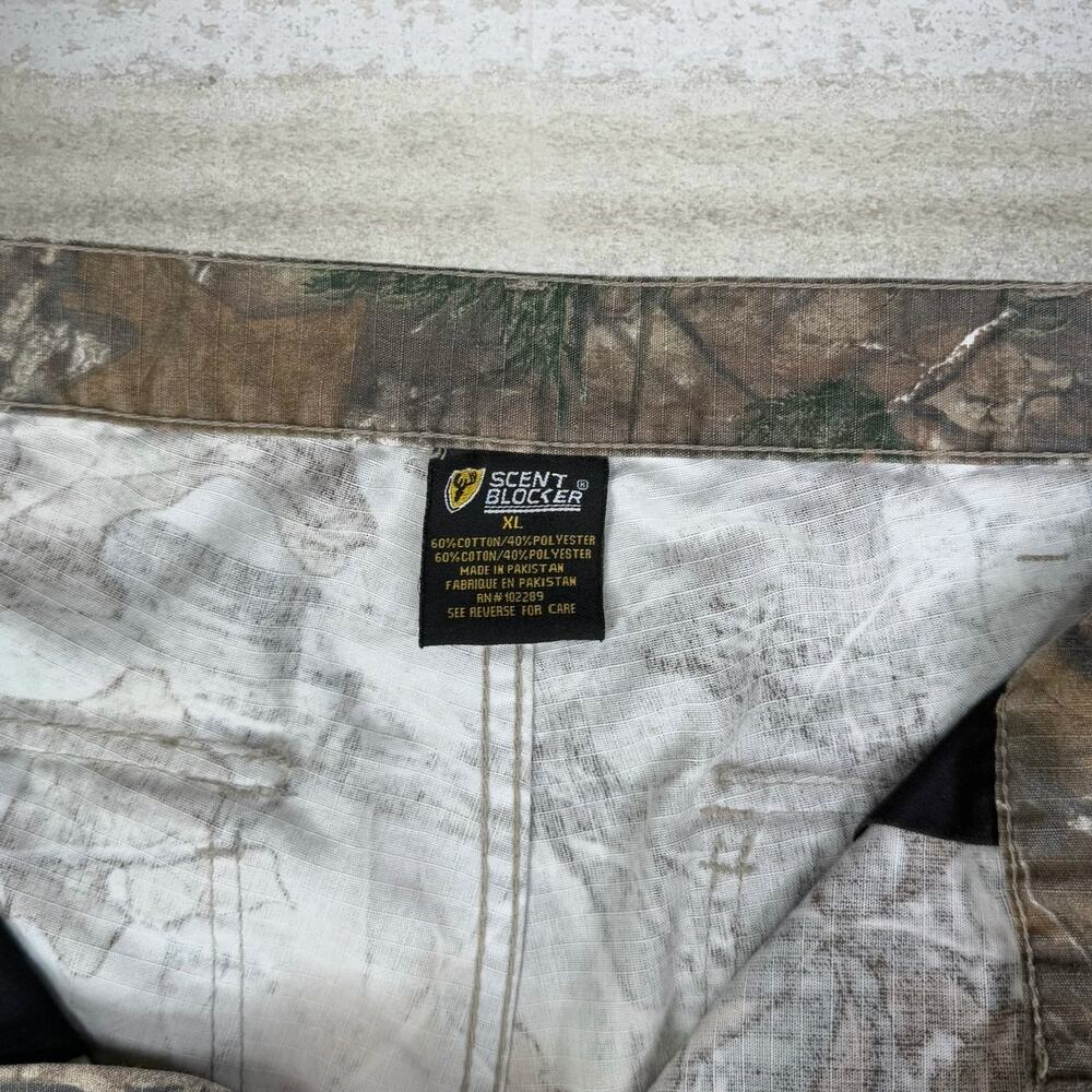 Vintage 90s Realtree Tactical Pants 36x30 Baggy Leg Hunting Camo Cargos Woodland - Picture 4 of 5